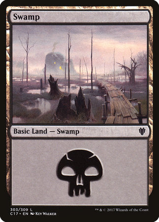 Swamp (303) [Commander 2017] | Rook's Games and More