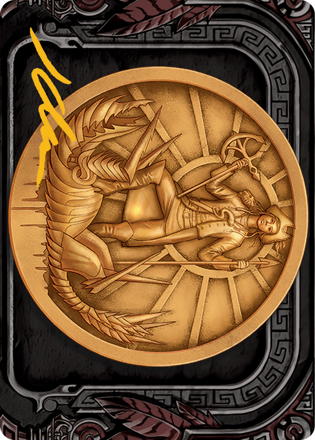 Captain Lannery Storm Art Card (Gold-Stamped Signature) [March of the Machine Art Series] | Rook's Games and More