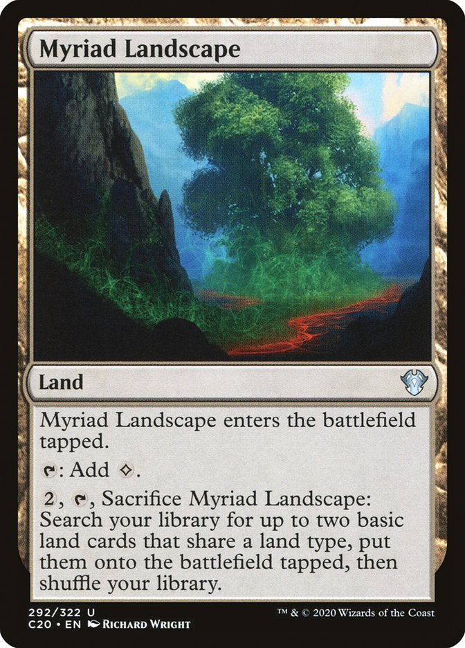 Myriad Landscape [Commander 2020] | Rook's Games and More