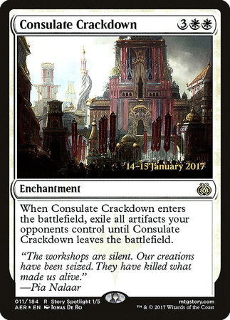 Consulate Crackdown [Aether Revolt Promos] | Rook's Games and More