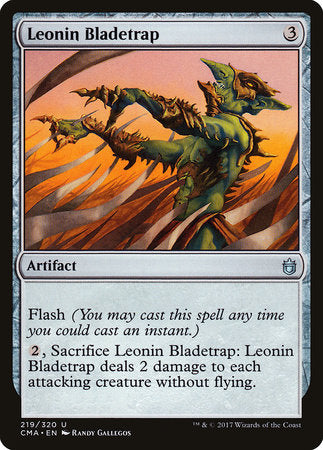 Leonin Bladetrap [Commander Anthology] | Rook's Games and More