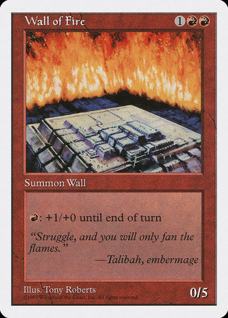 Wall of Fire [Fifth Edition] | Rook's Games and More