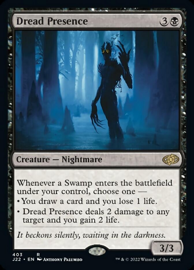 Dread Presence [Jumpstart 2022] | Rook's Games and More