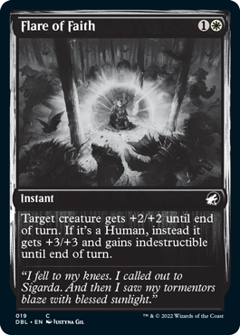 Flare of Faith [Innistrad: Double Feature] | Rook's Games and More