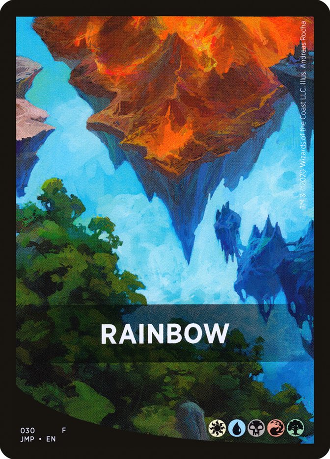 Rainbow Theme Card [Jumpstart Front Cards] | Rook's Games and More