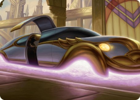 Mysterious Limousine Art Card [Streets of New Capenna Art Series] | Rook's Games and More