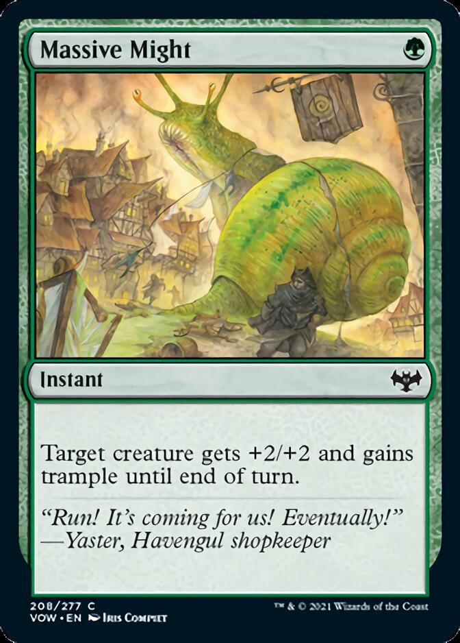 Massive Might [Innistrad: Crimson Vow] | Rook's Games and More