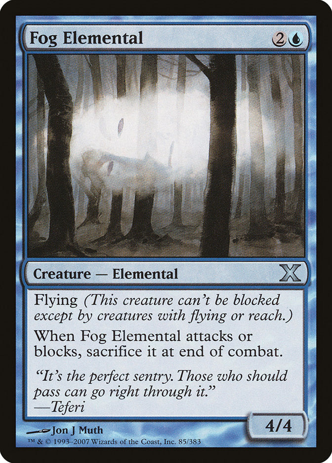 Fog Elemental [Tenth Edition] | Rook's Games and More