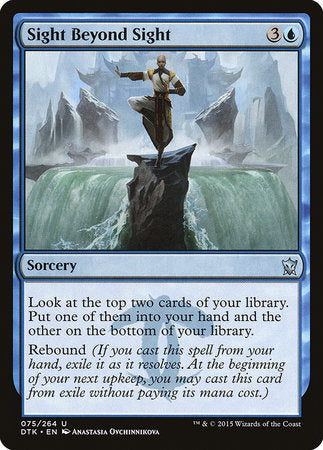 Sight Beyond Sight [Dragons of Tarkir] | Rook's Games and More