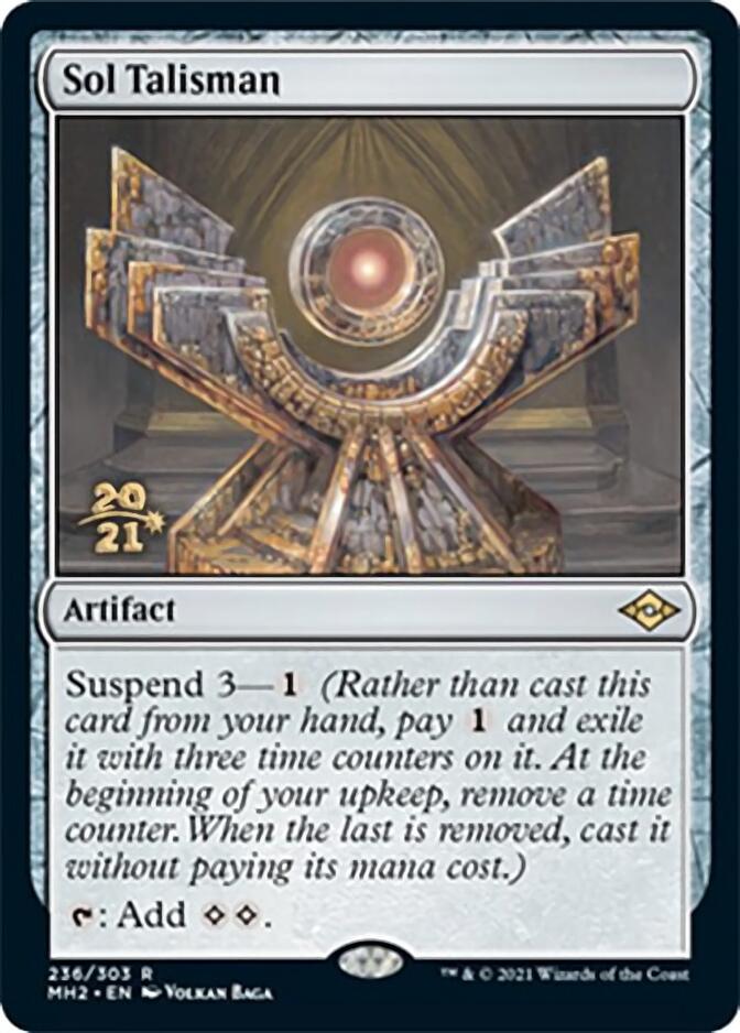 Sol Talisman [Modern Horizons 2 Prerelease Promos] | Rook's Games and More