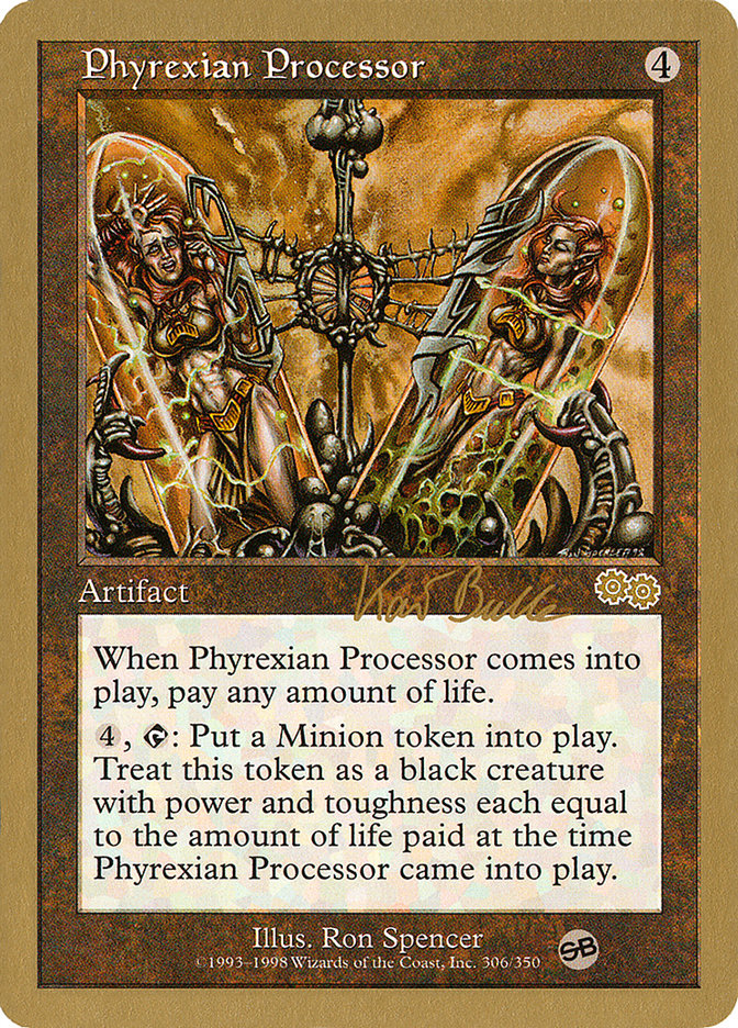 Phyrexian Processor (Kai Budde) (SB) [World Championship Decks 1999] | Rook's Games and More