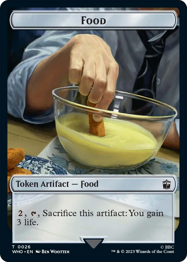 Food Token [Doctor Who Tokens] | Rook's Games and More