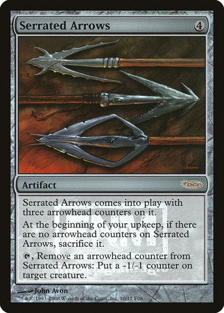 Serrated Arrows [Friday Night Magic 2008] | Rook's Games and More