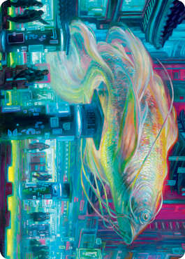 Skyswimmer Koi Art Card [Kamigawa: Neon Dynasty Art Series] | Rook's Games and More