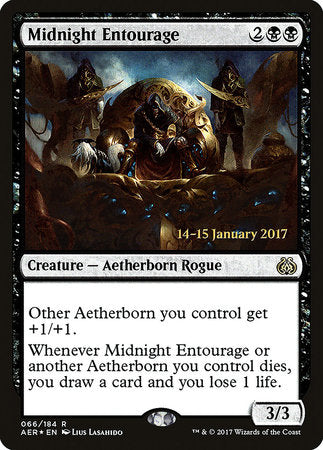 Midnight Entourage [Aether Revolt Promos] | Rook's Games and More