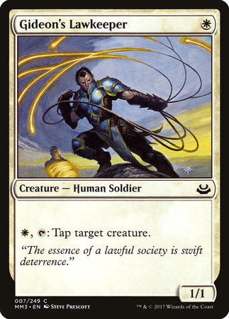 Gideon's Lawkeeper [Modern Masters 2017] | Rook's Games and More