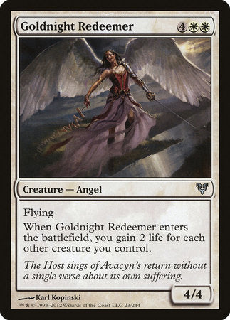 Goldnight Redeemer [Avacyn Restored] | Rook's Games and More