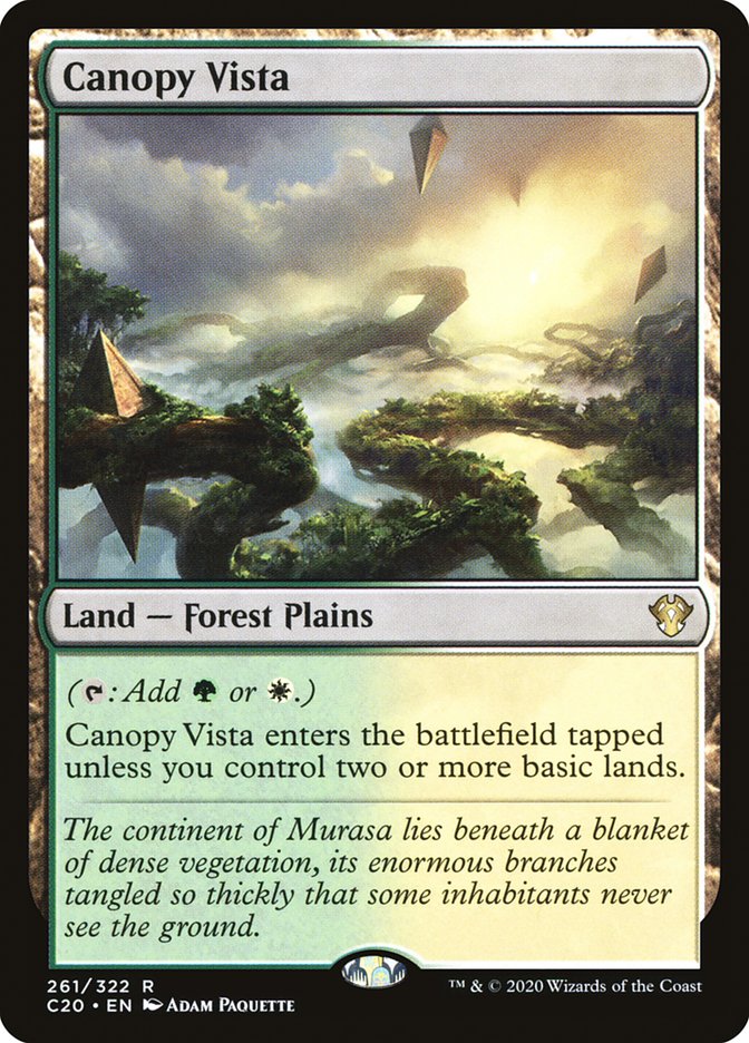 Canopy Vista [Commander 2020] | Rook's Games and More