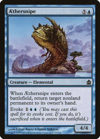 Aethersnipe [Commander 2011] | Rook's Games and More