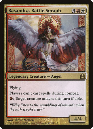 Basandra, Battle Seraph [Commander 2011] | Rook's Games and More