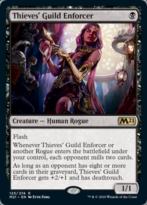 Thieves' Guild Enforcer [Core Set 2021] | Rook's Games and More