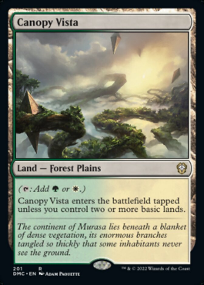 Canopy Vista [Dominaria United Commander] | Rook's Games and More