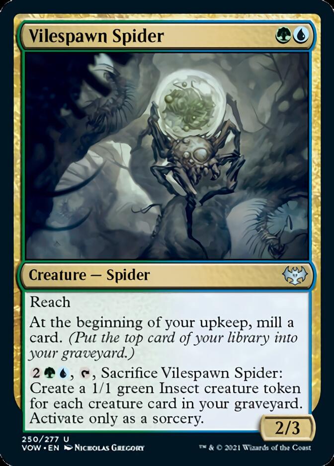 Vilespawn Spider [Innistrad: Crimson Vow] | Rook's Games and More