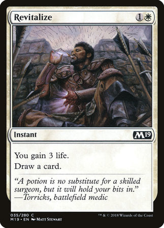 Revitalize [Core Set 2019] | Rook's Games and More