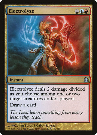 Electrolyze [Commander 2011] | Rook's Games and More