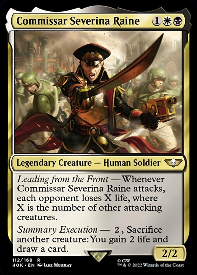 Commissar Severina Raine [Universes Beyond: Warhammer 40,000] | Rook's Games and More