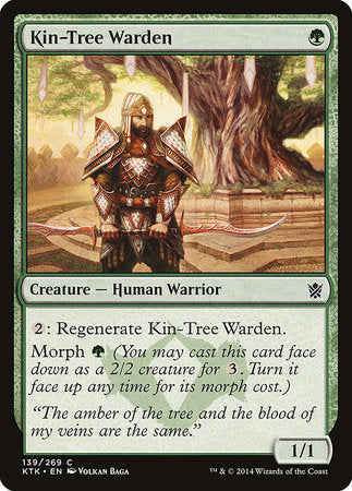 Kin-Tree Warden [Khans of Tarkir] | Rook's Games and More