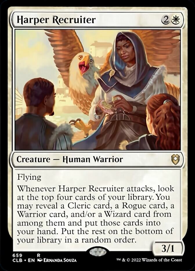 Harper Recruiter [Commander Legends: Battle for Baldur's Gate] | Rook's Games and More