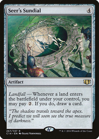 Seer's Sundial [Commander 2014] | Rook's Games and More