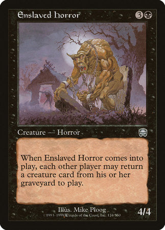 Enslaved Horror [Mercadian Masques] | Rook's Games and More