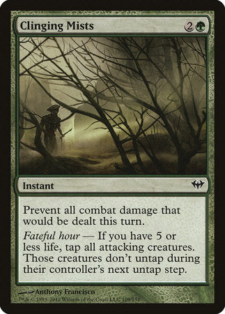 Clinging Mists [Dark Ascension] | Rook's Games and More