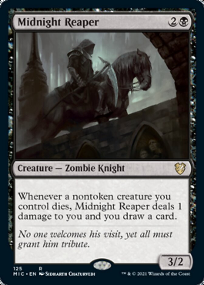 Midnight Reaper [Innistrad: Midnight Hunt Commander] | Rook's Games and More
