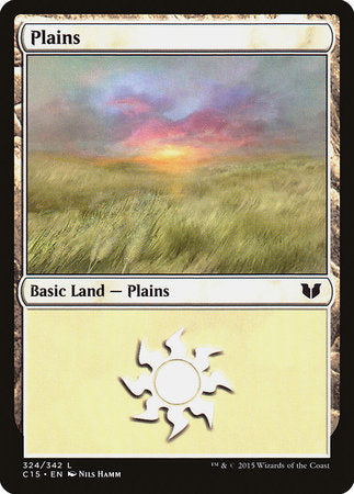 Plains (324) [Commander 2015] | Rook's Games and More