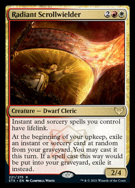 Radiant Scrollwielder [Strixhaven: School of Mages] | Rook's Games and More