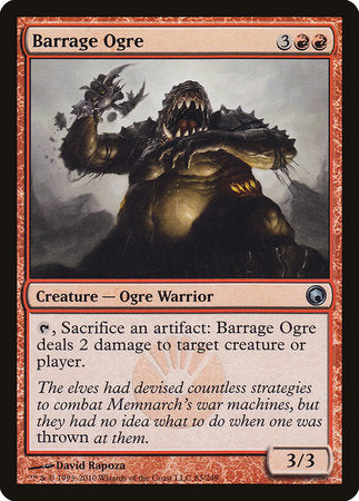 Barrage Ogre [Scars of Mirrodin] | Rook's Games and More