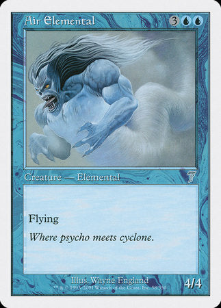 Air Elemental [Seventh Edition] | Rook's Games and More