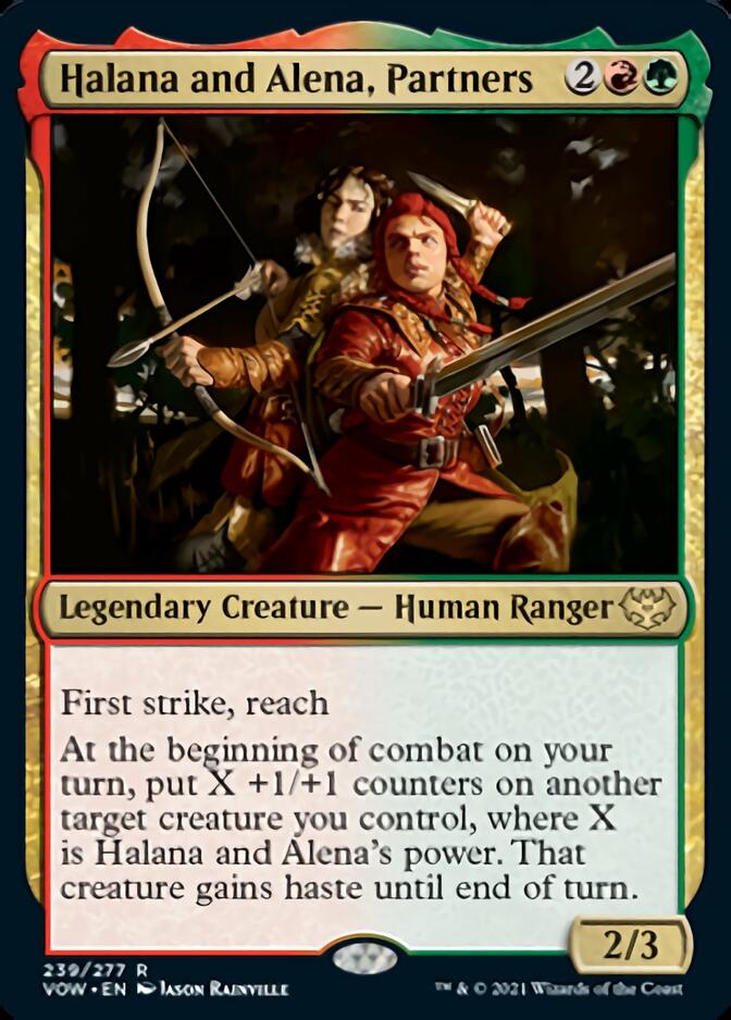 Halana and Alena, Partners [Innistrad: Crimson Vow] | Rook's Games and More