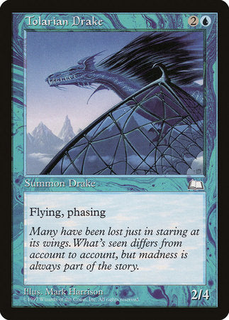 Tolarian Drake [Weatherlight] | Rook's Games and More