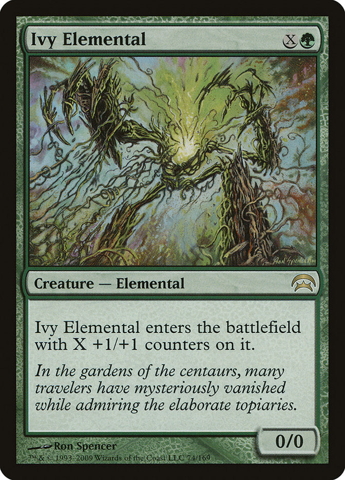 Ivy Elemental [Planechase] | Rook's Games and More