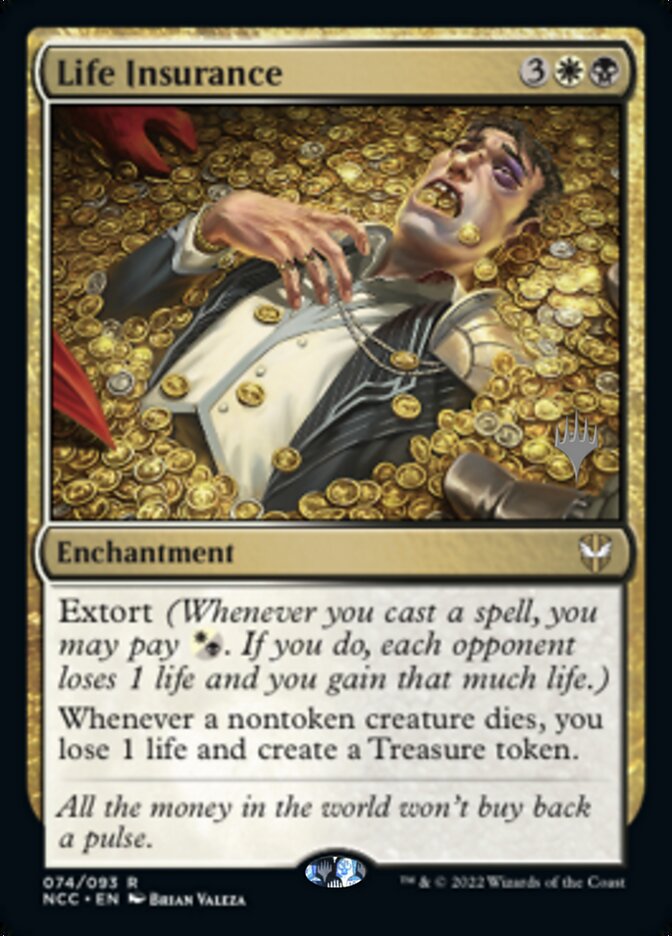 Life Insurance (Promo Pack) [Streets of New Capenna Commander Promos] | Rook's Games and More