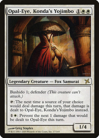 Opal-Eye, Konda's Yojimbo [Betrayers of Kamigawa] | Rook's Games and More