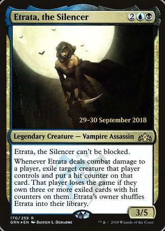 Etrata, the Silencer [Guilds of Ravnica Promos] | Rook's Games and More