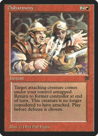 Disharmony [Legends] | Rook's Games and More
