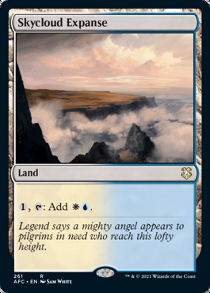 Skycloud Expanse [Dungeons & Dragons: Adventures in the Forgotten Realms Commander] | Rook's Games and More