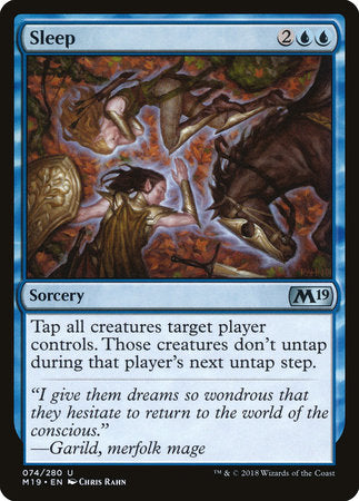 Sleep [Core Set 2019] | Rook's Games and More
