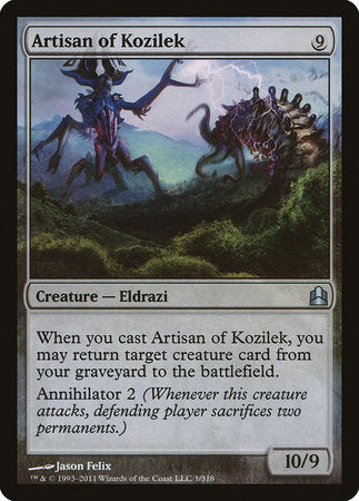 Artisan of Kozilek [Commander 2011] | Rook's Games and More